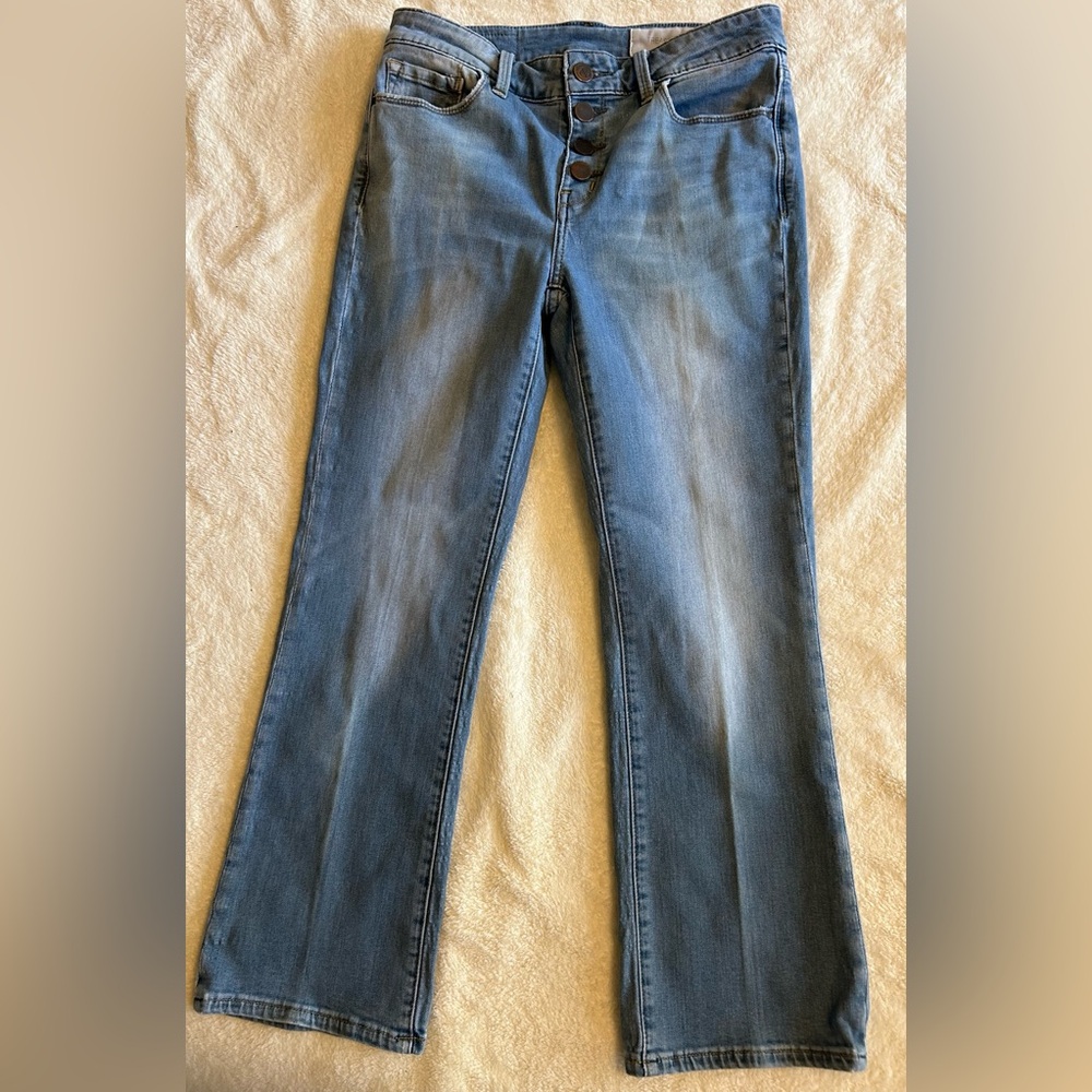 Treasure & Bond Blue Flare Jeans